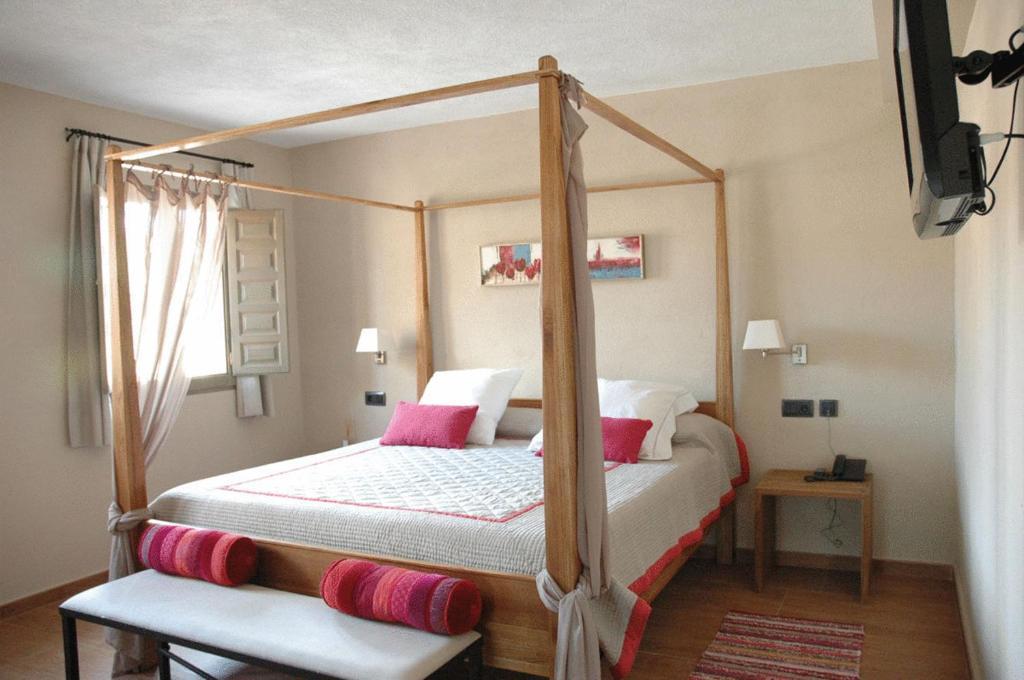 Hotel Mas El Cuquello Els Ibarsos Ruang foto